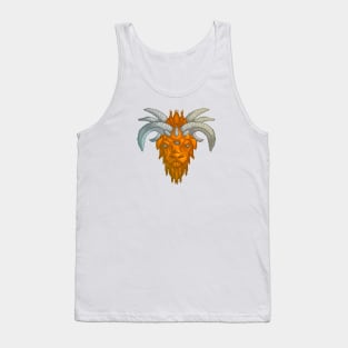 Gold Demonic Argali Tank Top